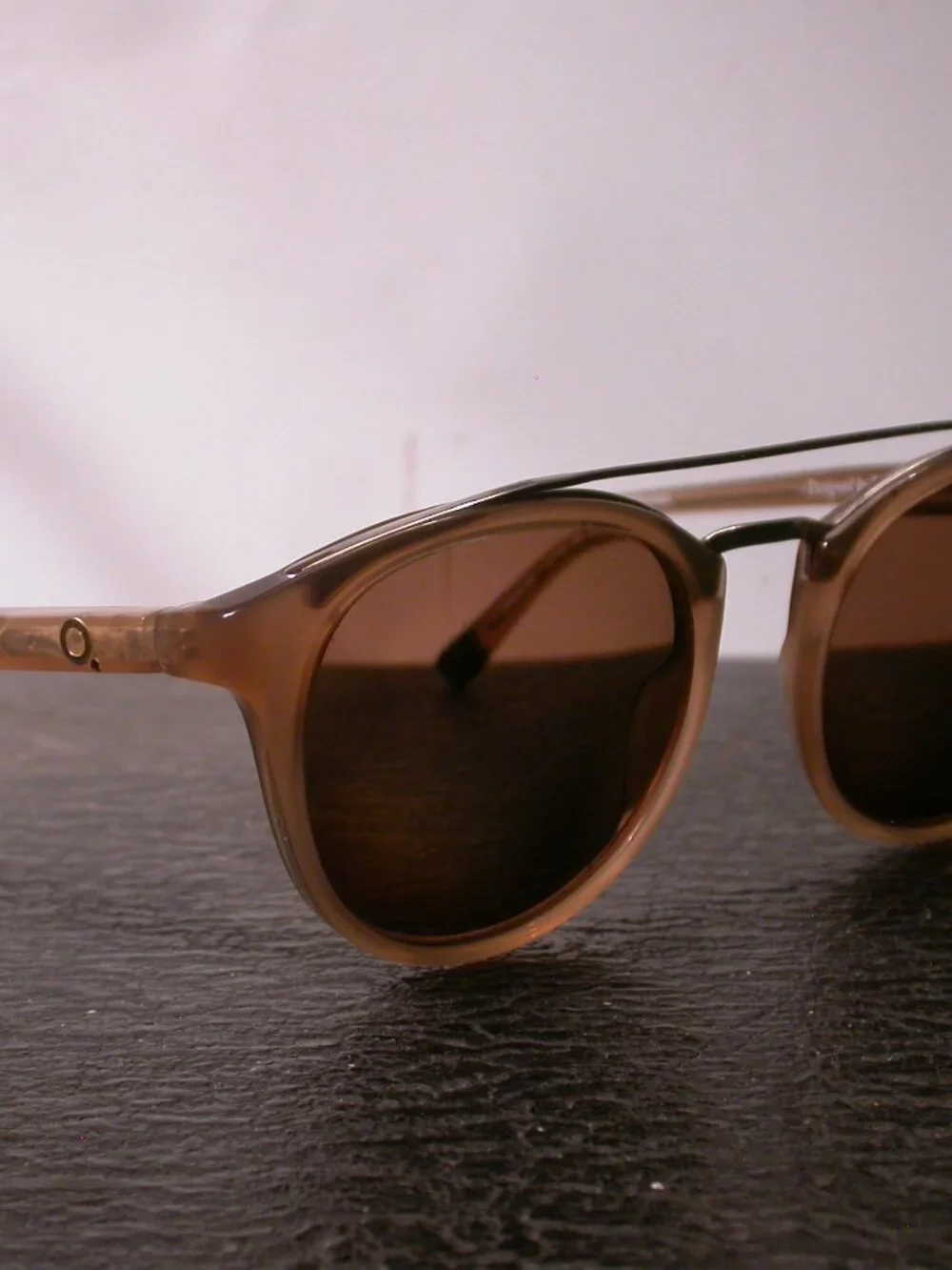 Etnia Barcelona Ferlandia Beige Clear Gold Sunglasses Frame ONLY Spain